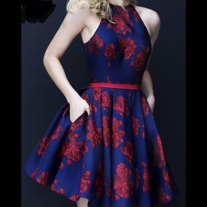 Beautiful floral Sherri Hill dress